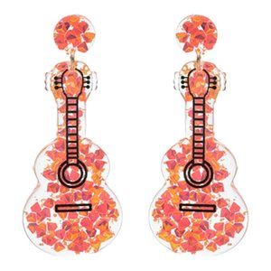 Earrings Guitar GREAT GIFT